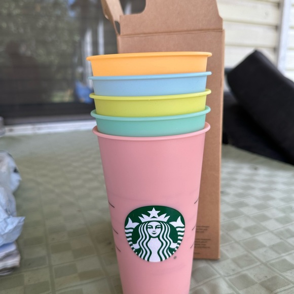 Starbucks Other - STARBUCKS Color changing reusable cold cups Sold out in minutes